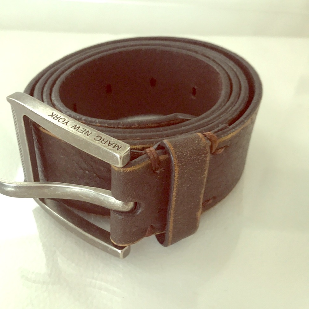 Andrew MARC New York distressed Belt 1.5” Wide